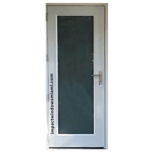 37 1/2 x 79 3/4 French Impact Door - Hinged Right P4